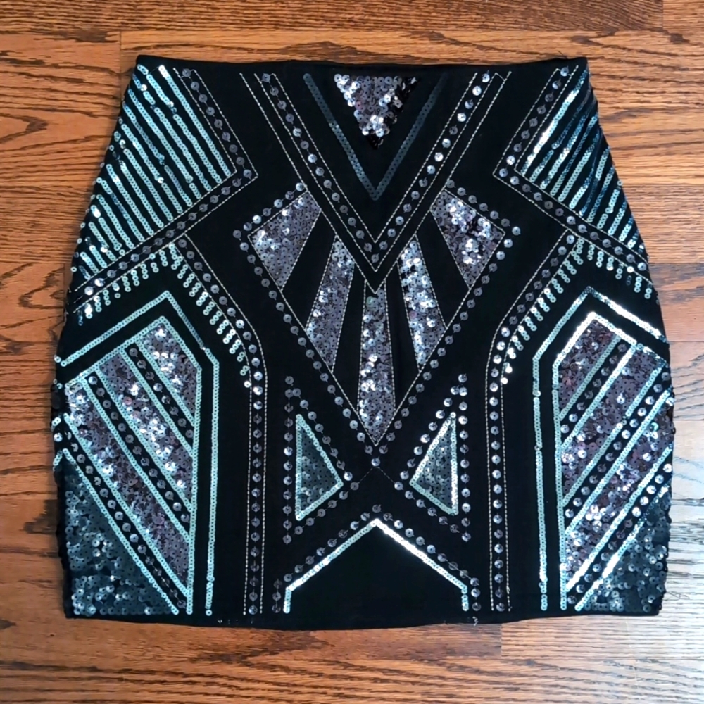 Sequence Mini Skirt